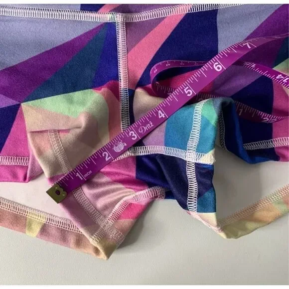 FLEO Jewel Geo Shorts (Original) size small pink purple excellent condition